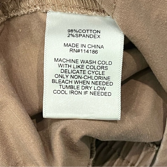 Frye & Co Womens Jogger Pants Size Medium Pink Pull On - Picture 6 of 6